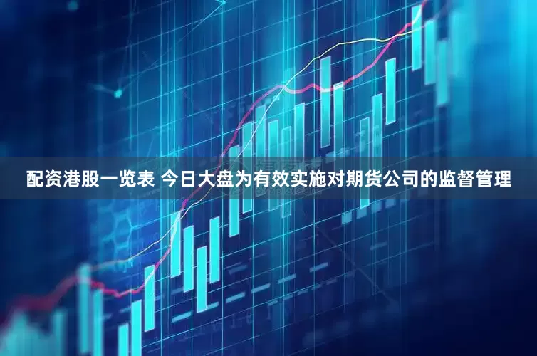 配资港股一览表 今日大盘为有效实施对期货公司的监督管理