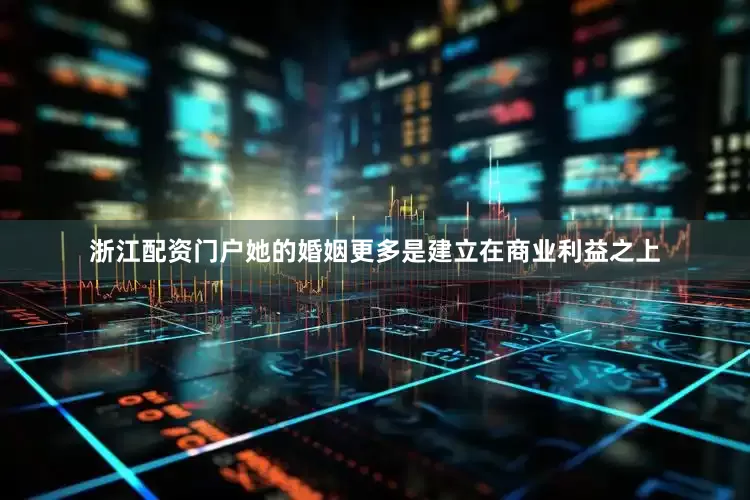 浙江配资门户她的婚姻更多是建立在商业利益之上